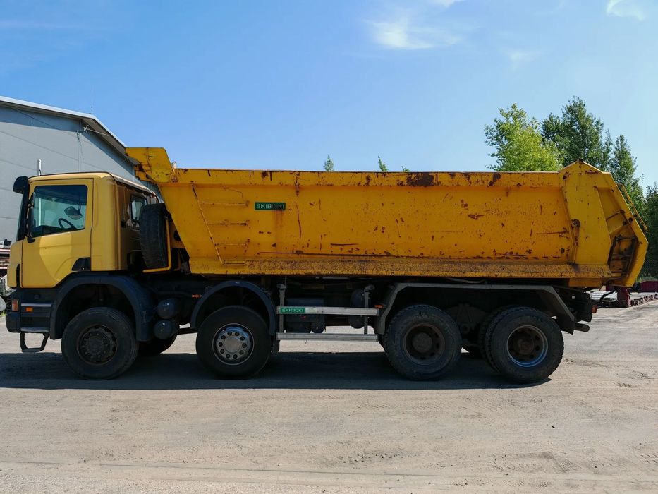 Scania P380  Scania P380 8x6 wywrotka Skibicki pierwszy właściciel
