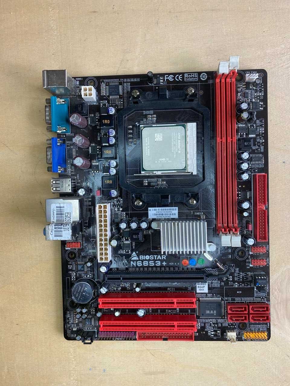 Материнська плата + процесор Asus A55BM-K/A58M-E33/GA-F2A55M-DS2