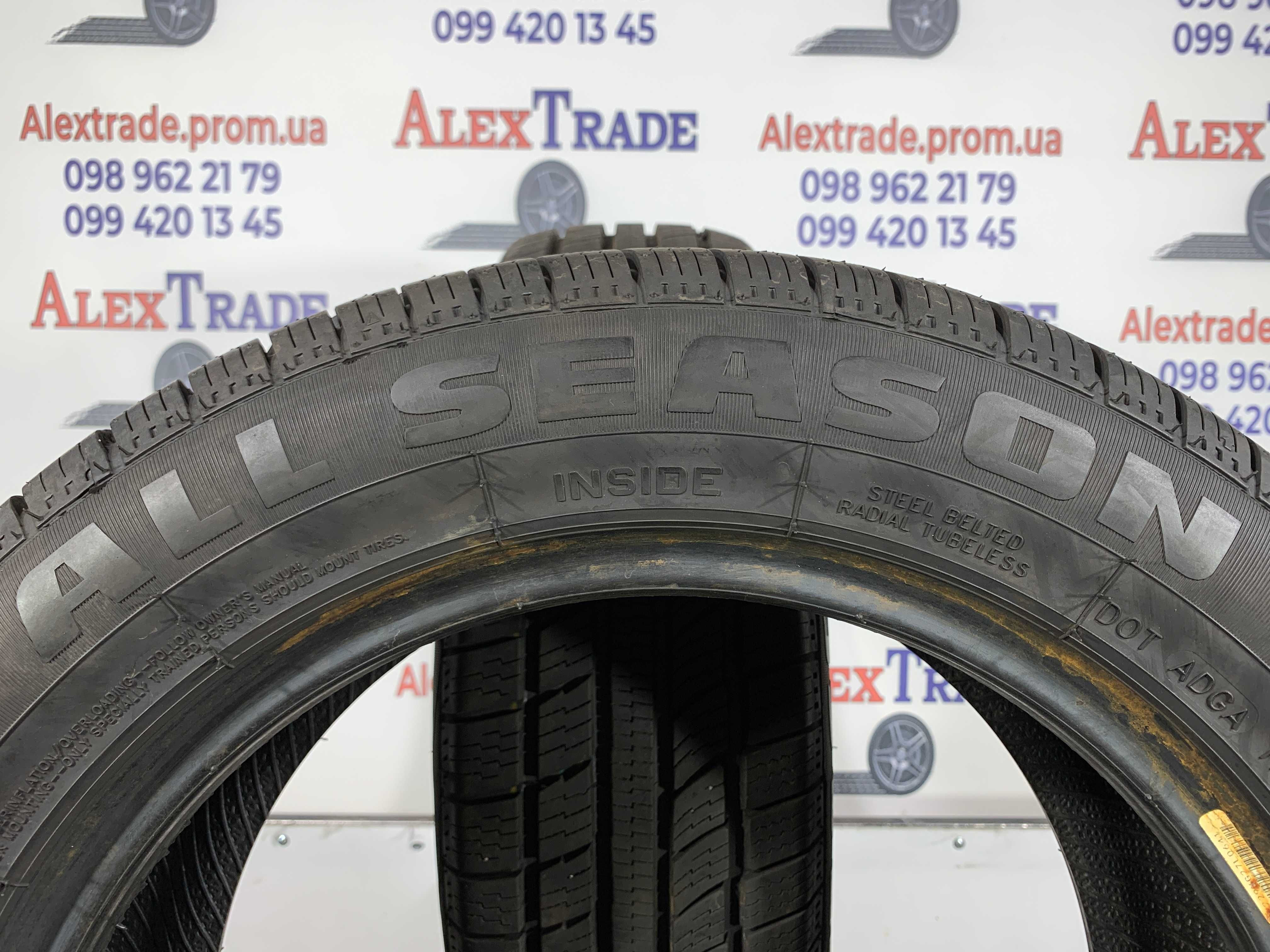 2 шт. 185/60 R15 Ovation VI-782 All Season шини бу, 7,5 мм