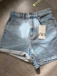 Жіночі шорти мом Zara MOM зара джинсовые шорты