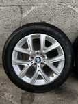 Koła Zimowe R17 5x112 BMW X2 F39 X1 F48 Opony 205/60/16 2023r. TPMS