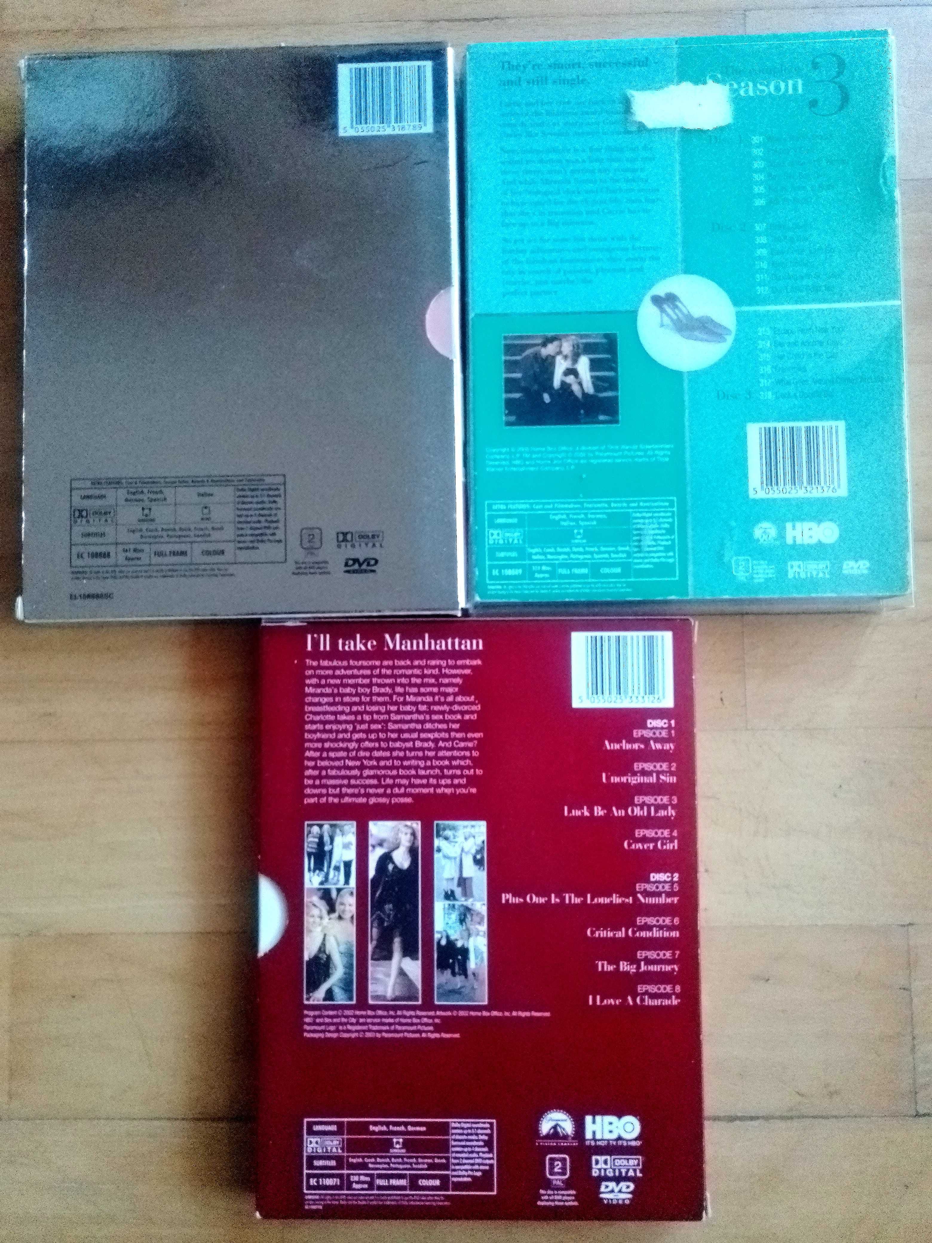 Dvd box set - Sex and the City Season 2, 3, 5