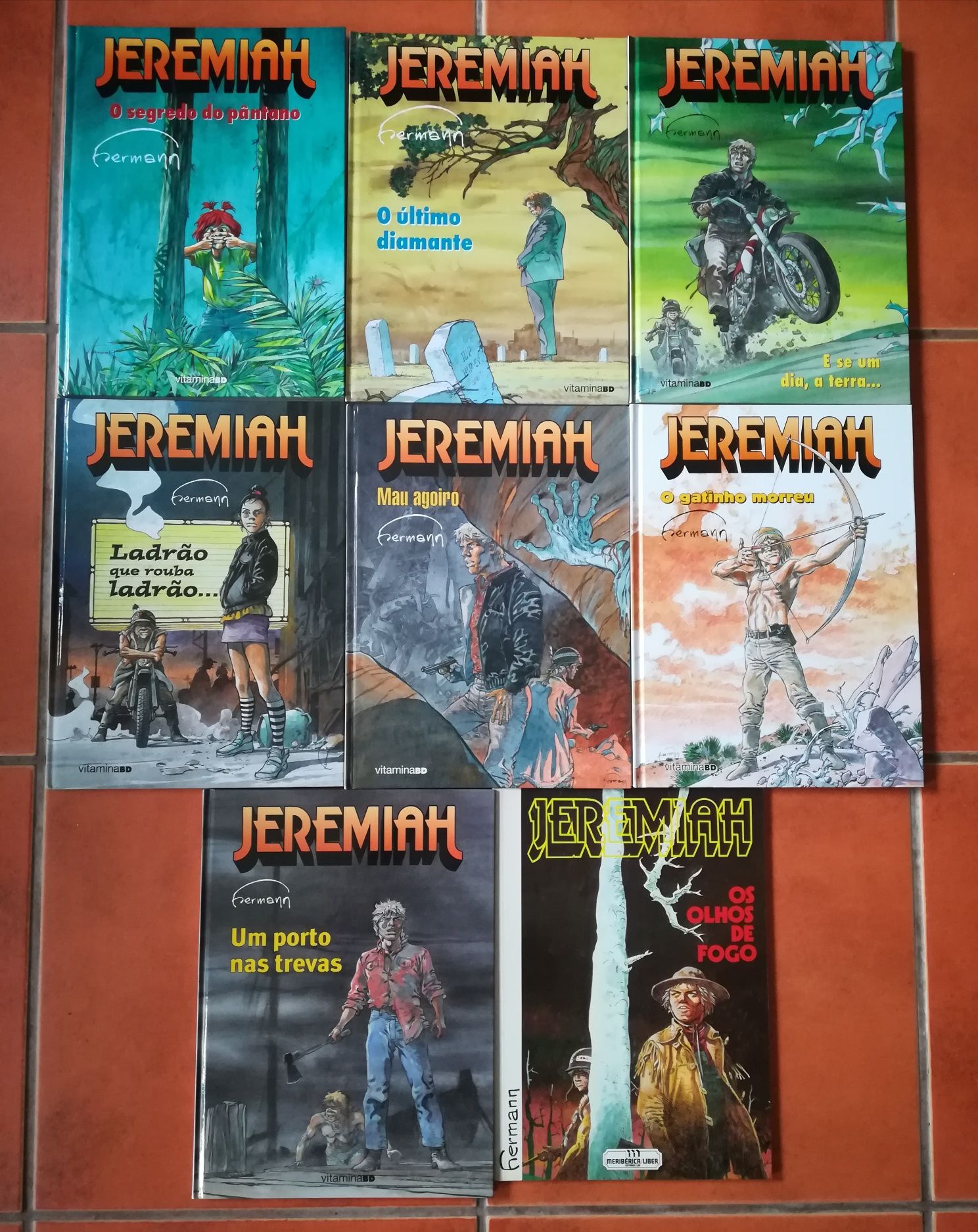 60 Livros A4 Herman, Jeremiah, Bois-maury, Bernard Prince, Comanche...
