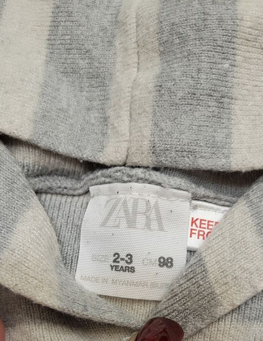 Оформлена доставка !!! Костюм в'язаний для хлопчика/дівчинки  ZARA 98