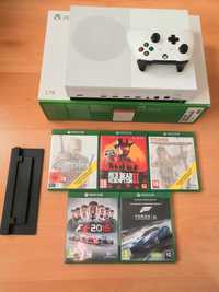 Konsola XBOX ONE S 2TB + Pad + 5 gier, mało używana stan idealny