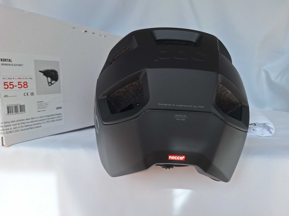 Kask rowerowy Poc Kortal Uranium Black Matt M 55-58cm