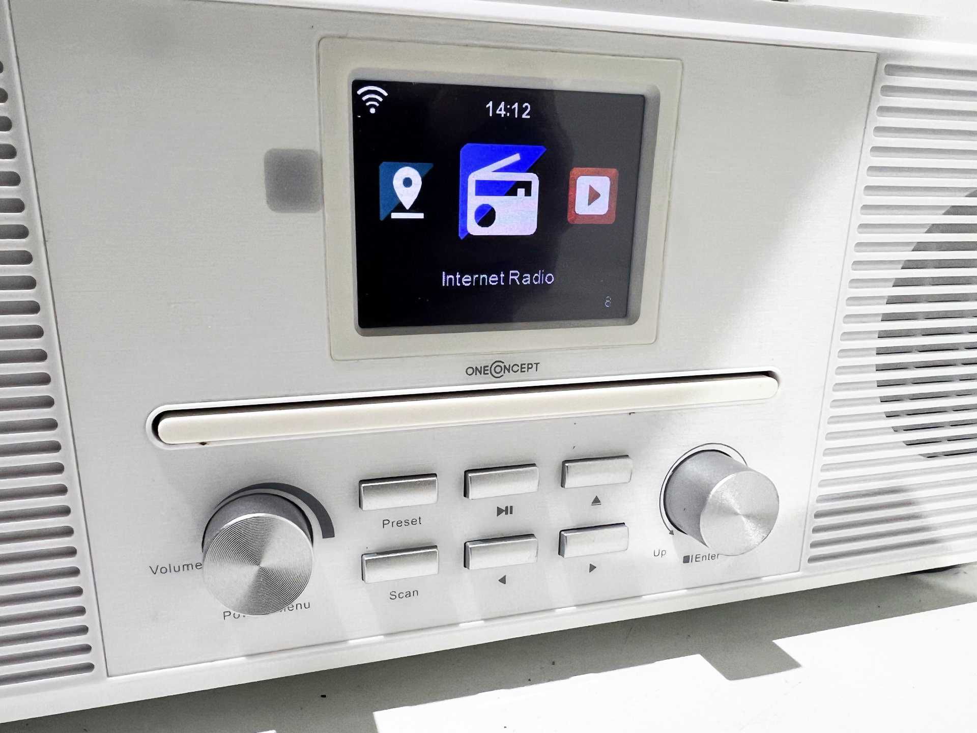 Интернет радио Auna OneConcept Streamo AUX, Cd, FM, DAB,Bluetooth