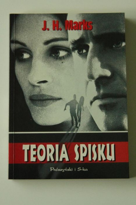 J.H.MARKS extra powieść TEORIA SPISKU stan bdb+ ładne wydanie