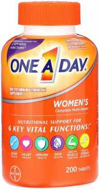 Витамины для женщин Bayer One A Day Women's, США 200 таблеток