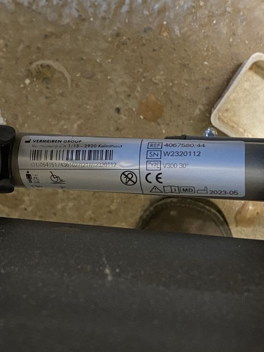 Nowy wózek inwalidzki VERMEIREN ! V300 30 ! Do 130 kg ! Okazja !