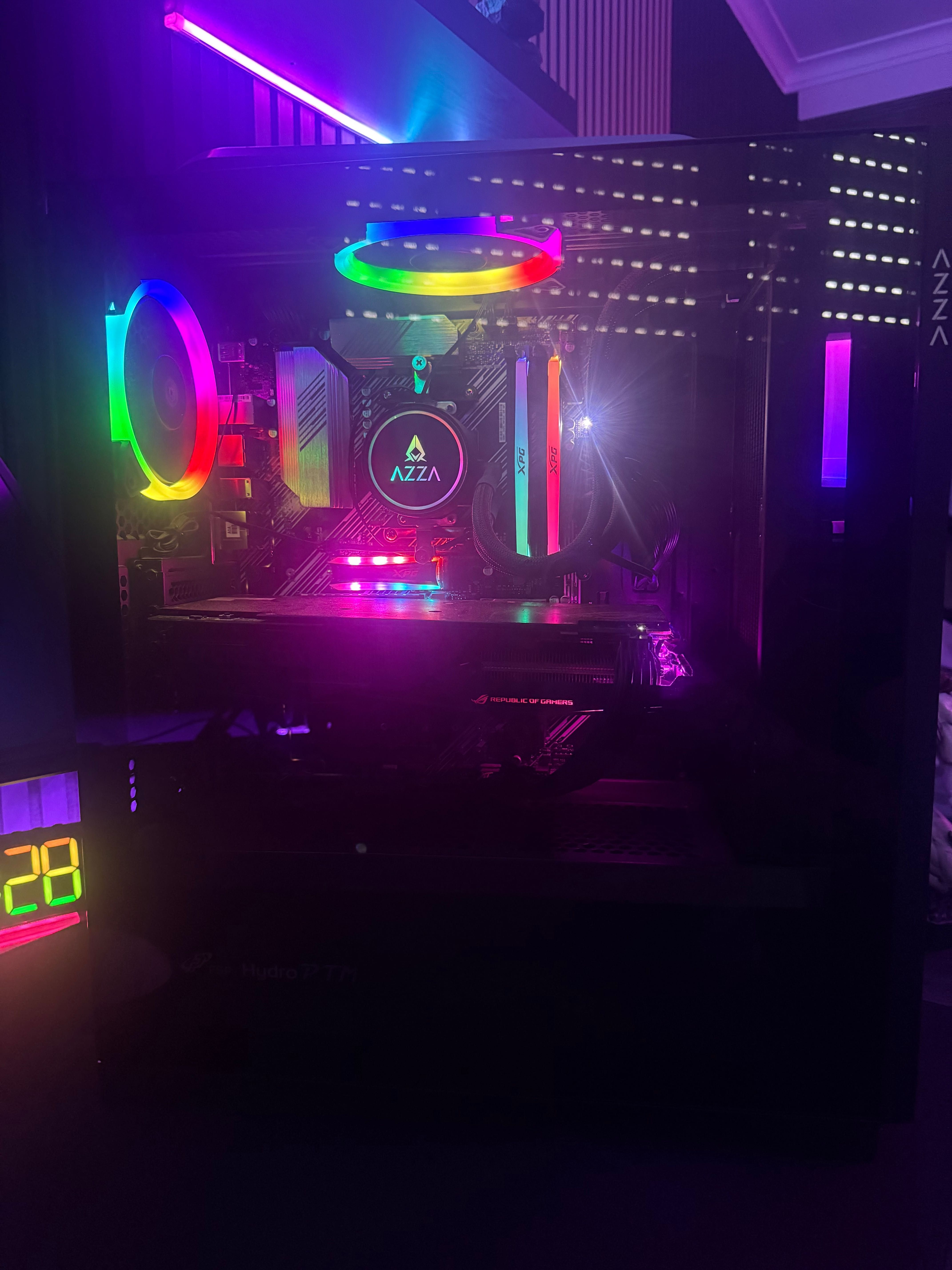 Pc Gaming 1070ti/i7 9700k/Water Cooler