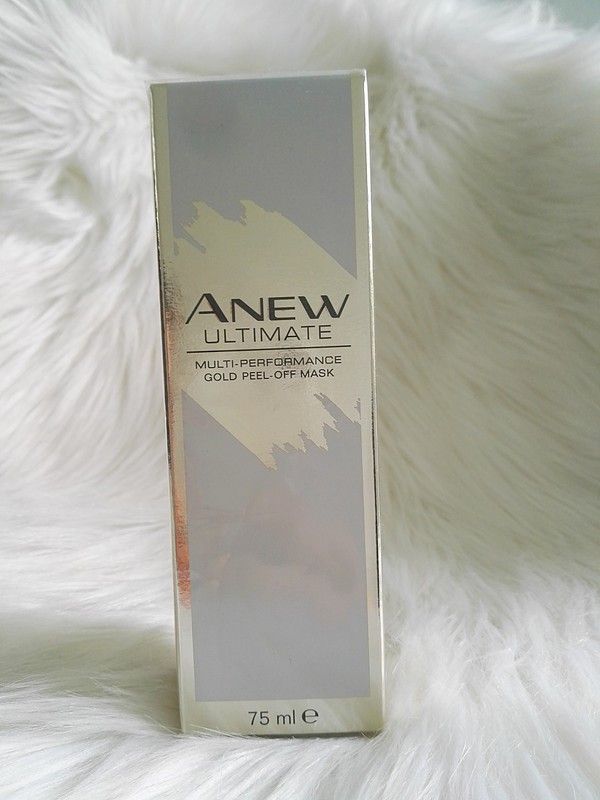 Odmładzająca maseczka peel-off ze złotem Avon Anew Ultimate