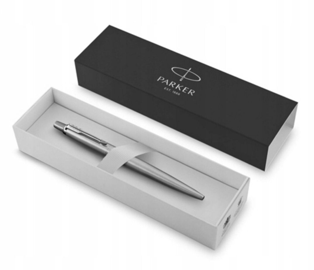 Długopis Parker Jotter stalowy z pudełkiem