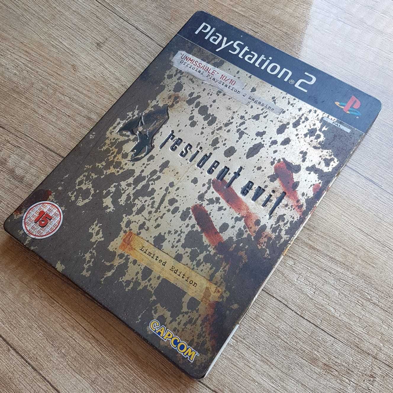 Resident Evil 4 steelbook PS2 prezent Playstation 2 PS2