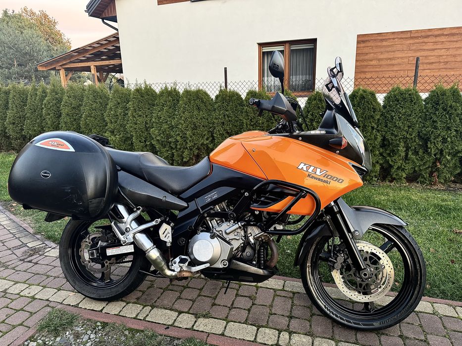 Kawaski KLV1000 jak DL1000 V-Strom