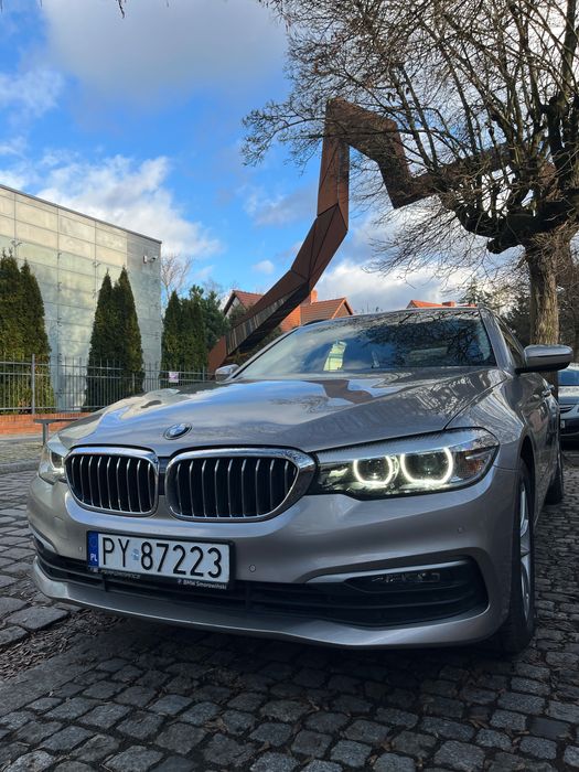 BMW  5 2018r • Automat • Diesel • xDrive • Hak • Wynajem • Poznań