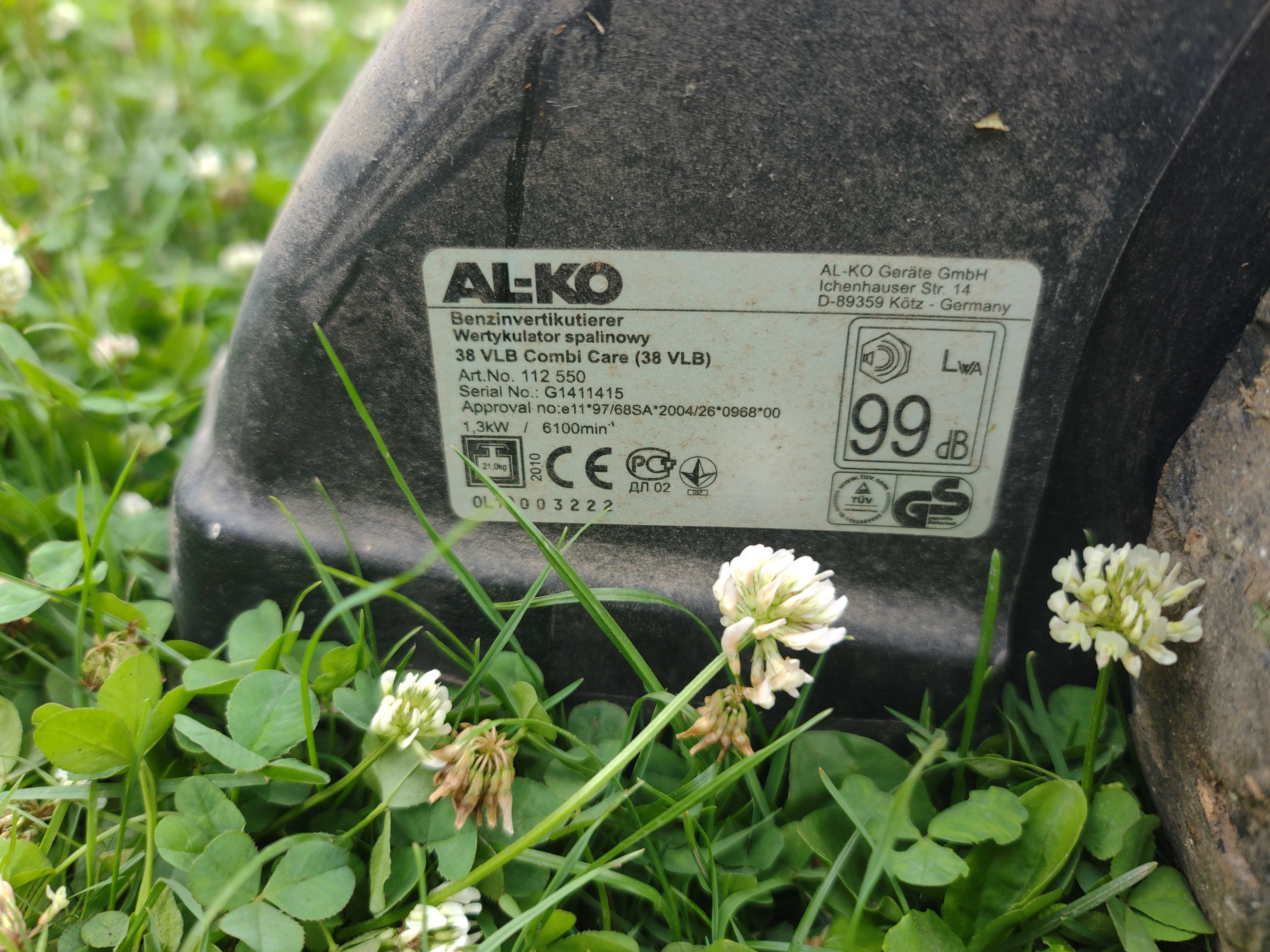Alko F144 wertykulator spalinowy