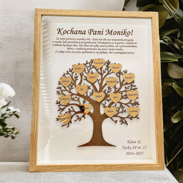 Ramka zakonczenie roku podziekowanie dla nauczyciela