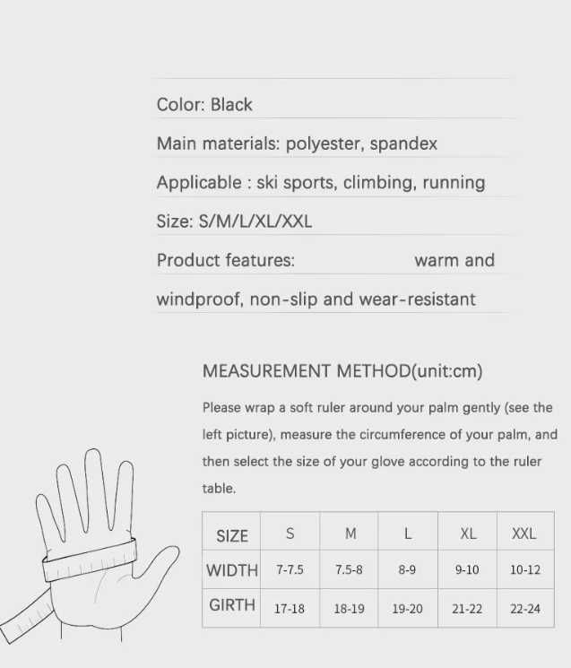 Rękawice do Ekranów Dotykowych - Ciepłe, Oddychające, Wodoodporne