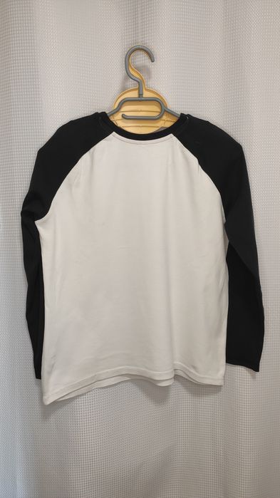 MLrozmiar152 Biała chłopięca koszulka rozmiar 152/158 cm