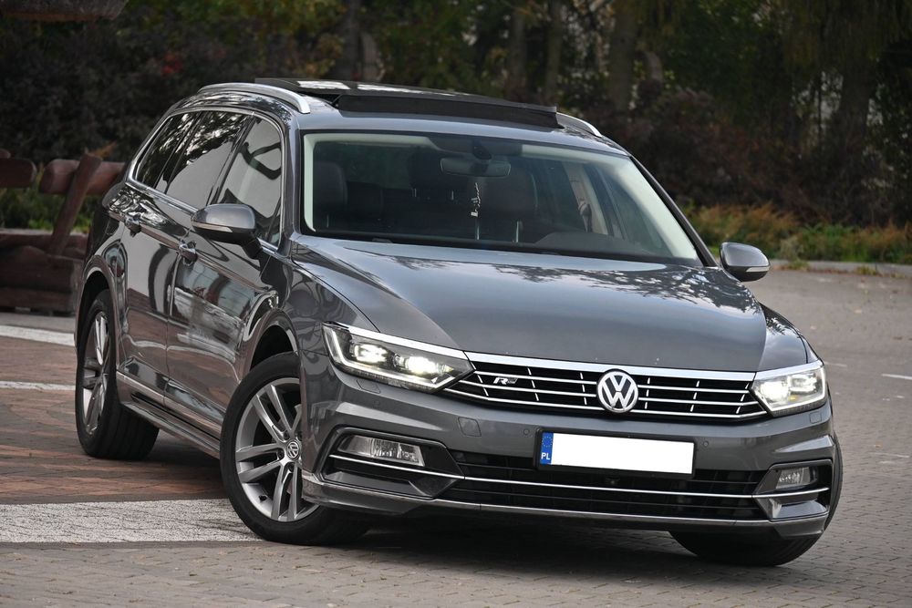 Volkswagen Passat 1.6 120 KM DSG R line Full Led Kamery 360 Panorama Serwis