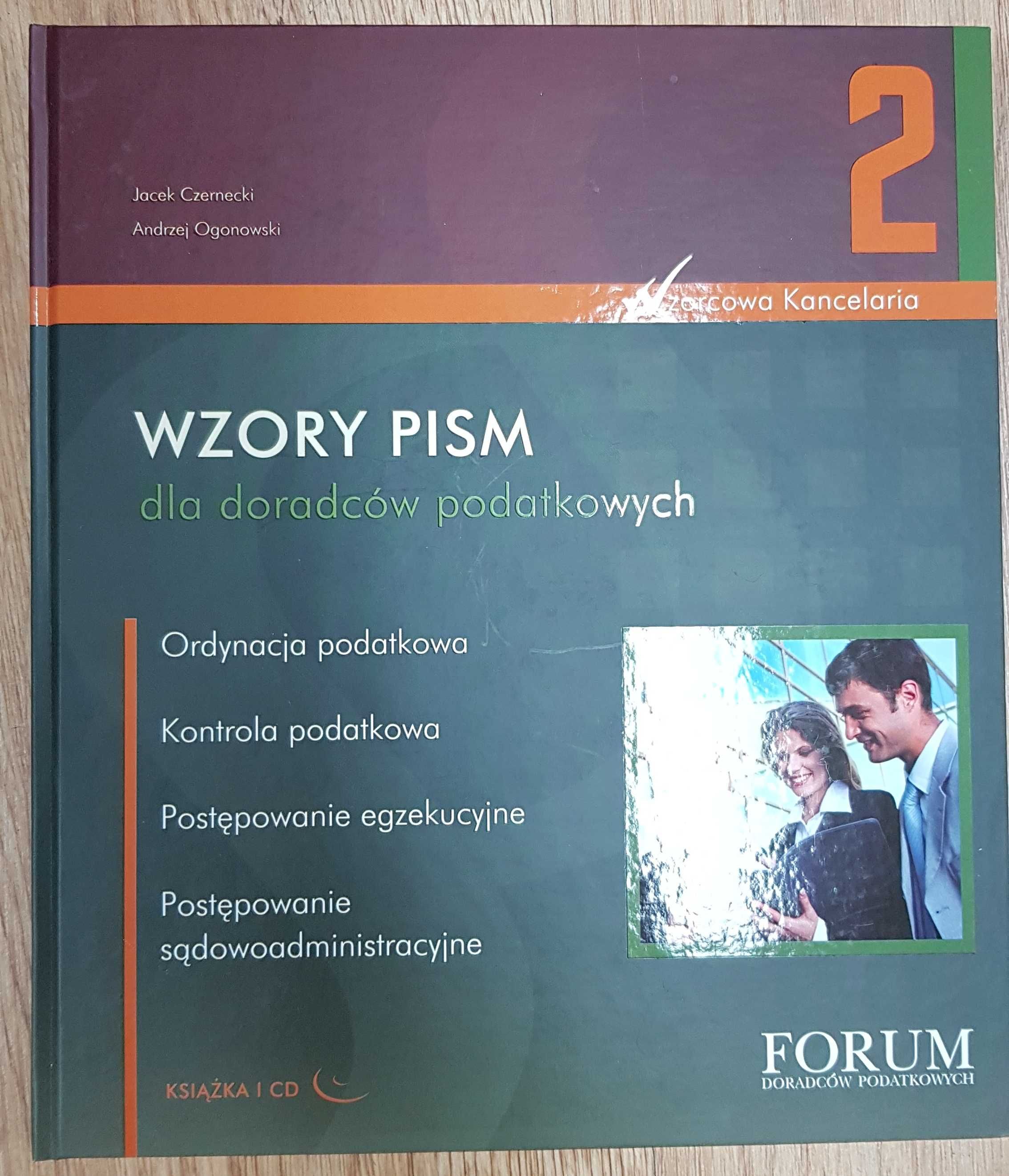 Książka Wzory pism Doradztwo podatkowe +CD patronat Gazeta Prawna