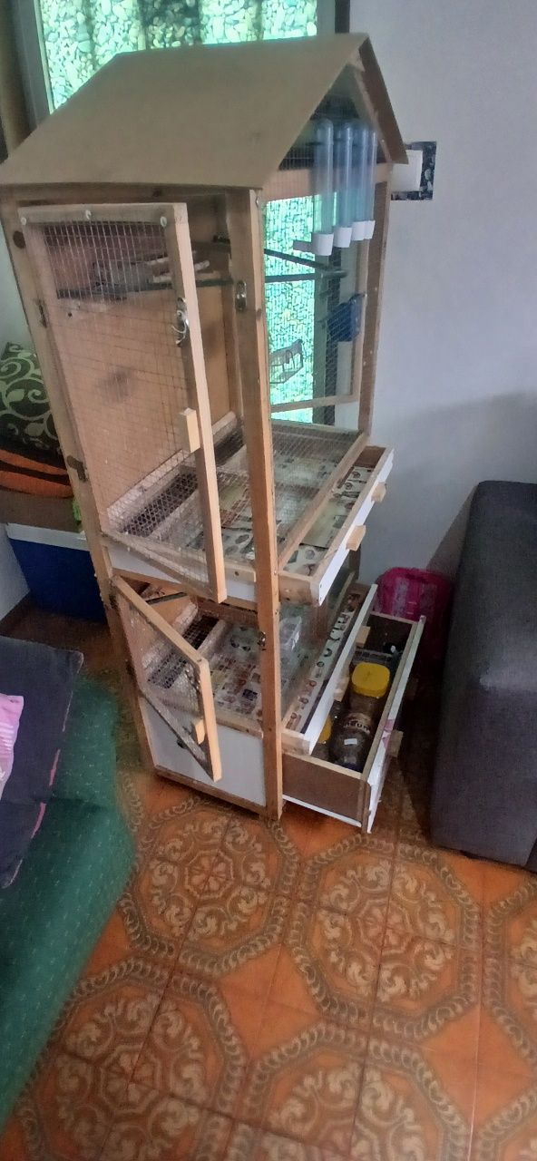 Gaiola viveiro para pássaros