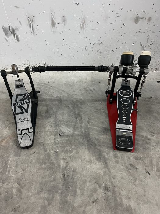 Pedal duplo híbrido – direita Fame / esquerda Tama