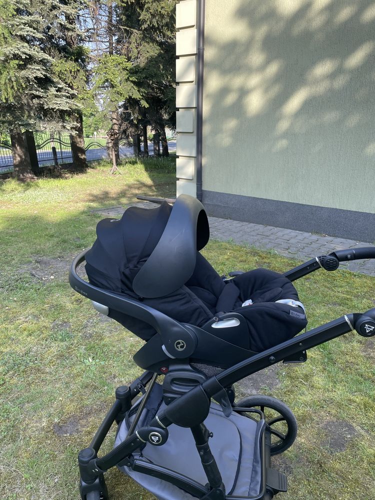 Cybex Cloud Q Stardust Black - fotelik, nosidełko