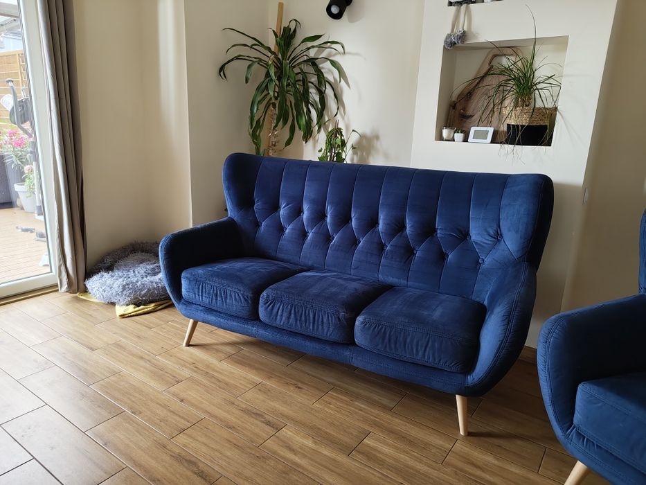 Sofa 3osobowa z fotelem