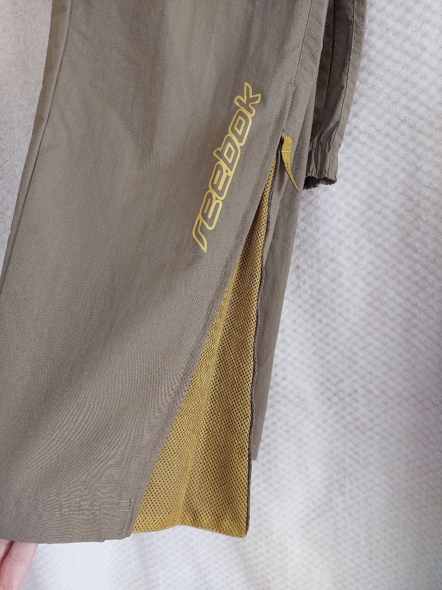 Nowe Męskie, ortalionowe spodnie dresowe, treningowe. Reebok. Roz L