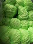 Lãs bebé verde florescente