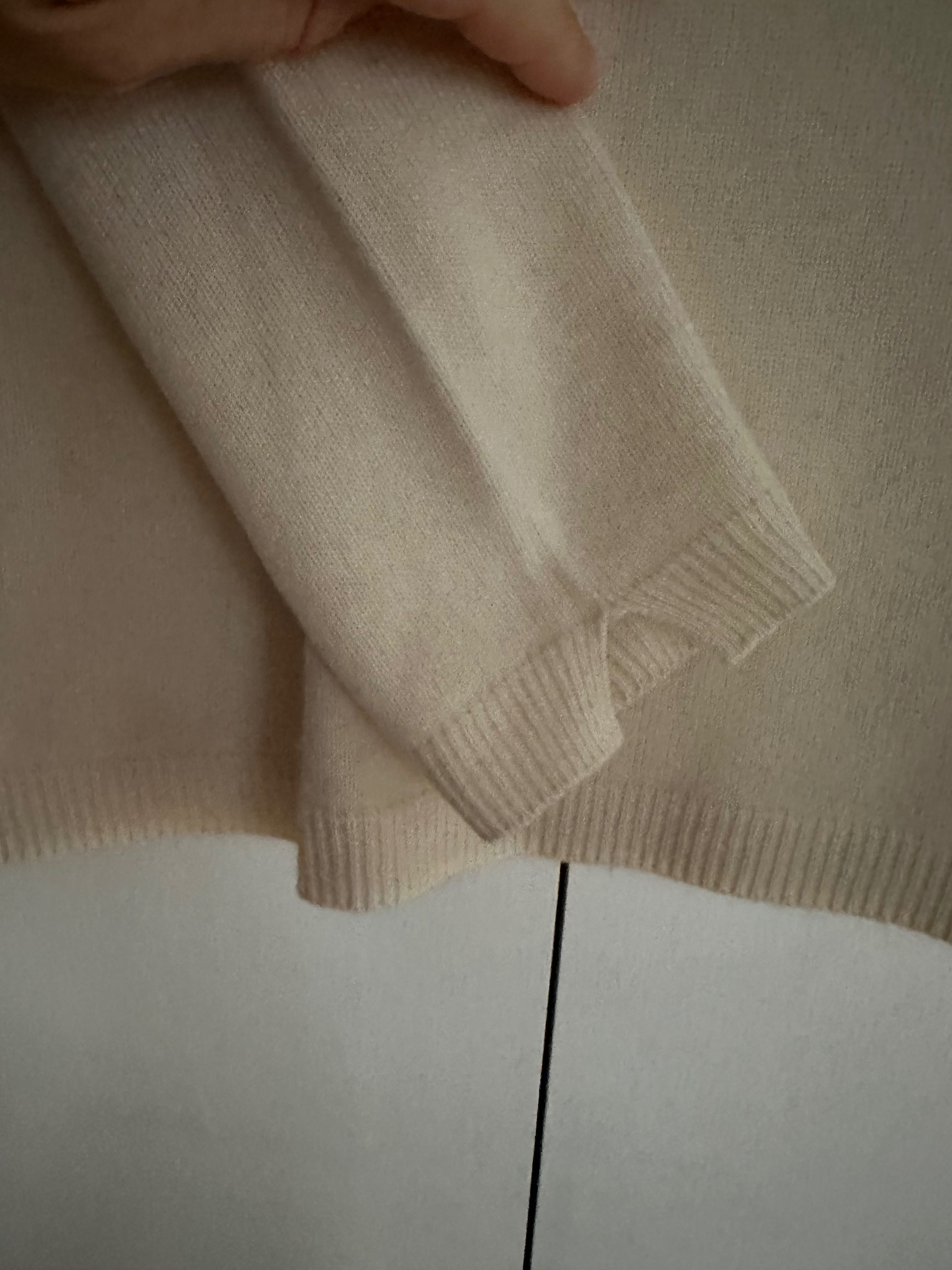 Massimo Dutti sweter kaszmir 100%, roz.M