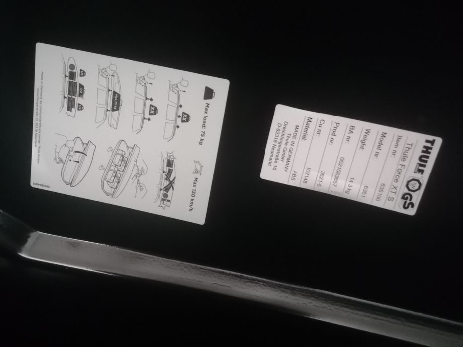 Bagageira tejadilho Thule