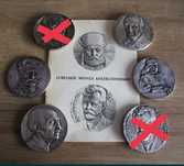 Lubelskie Medale Kolekcjonerskie - 4 szt