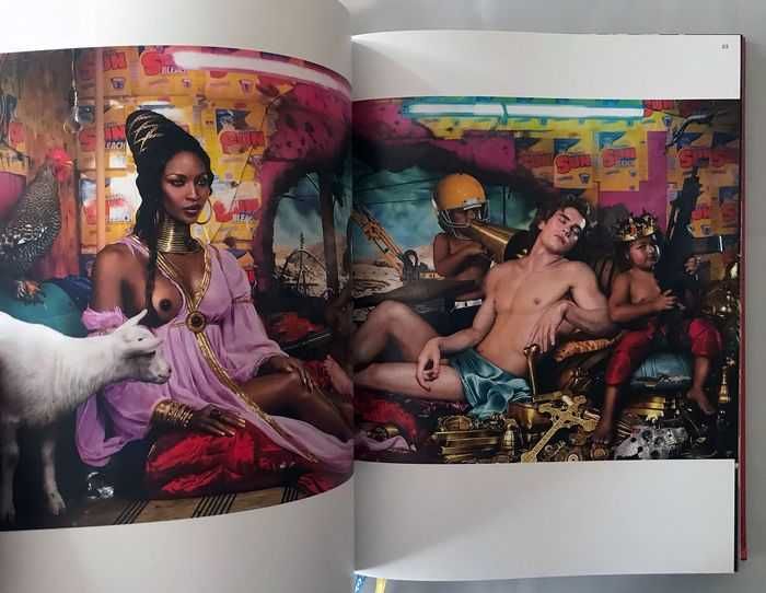 Книга - фотоальбом Burning Beauty. David LaChapelle.