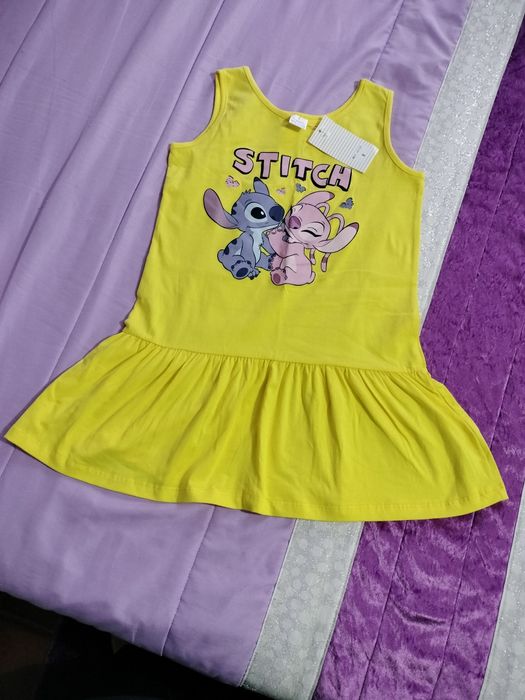 Vestido Stitch novo com etiqueta