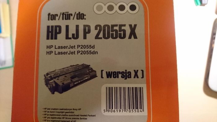 Toner do drukarki HP LJ P2055x