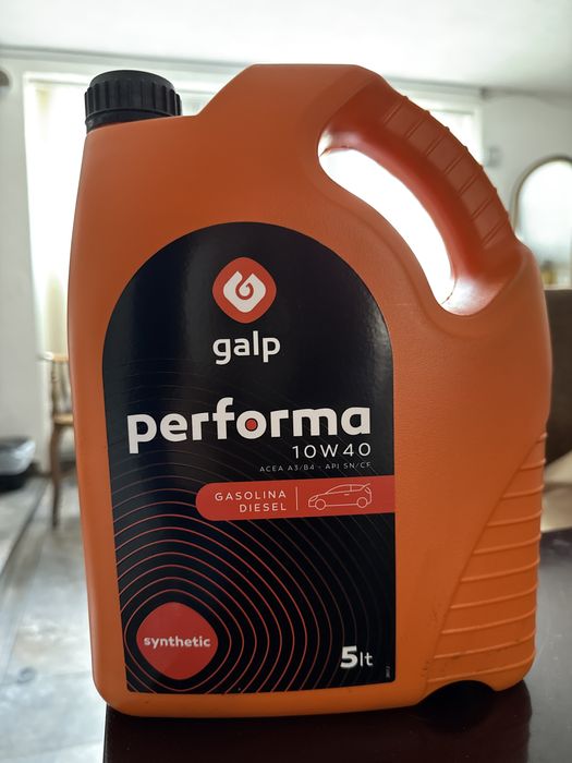 Garrafão Oleo Carro 10W40 gasolina diesel sintetico 5lt