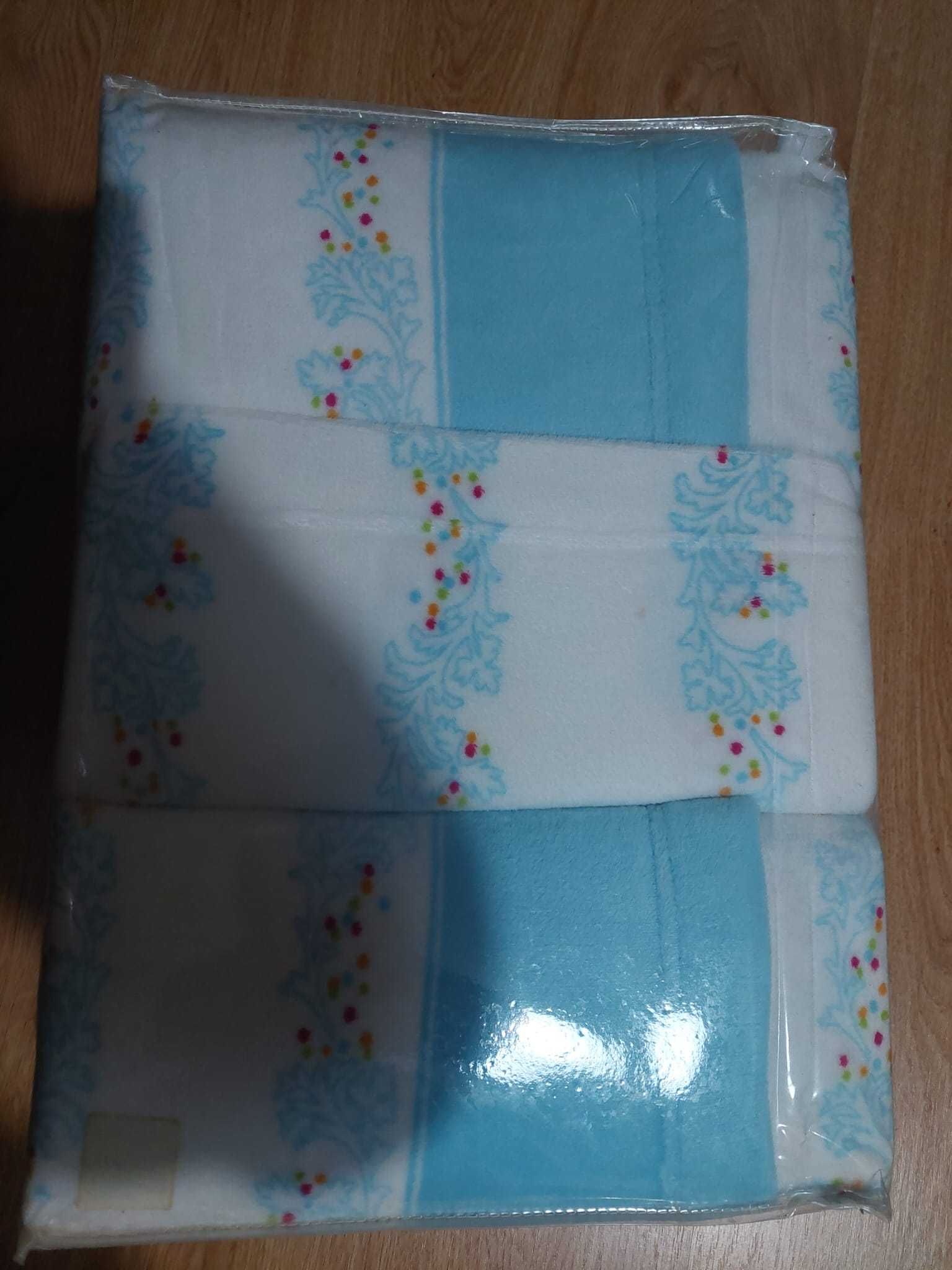 Lençóis polares para cama individual, novos