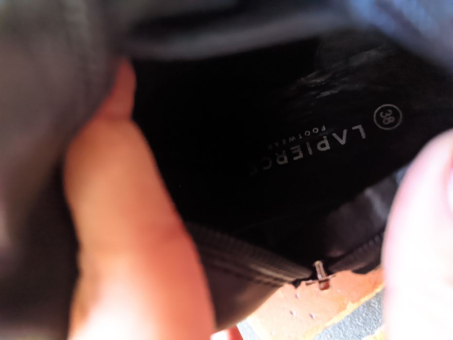 Botas de cano alto pretas / black / negro / noir