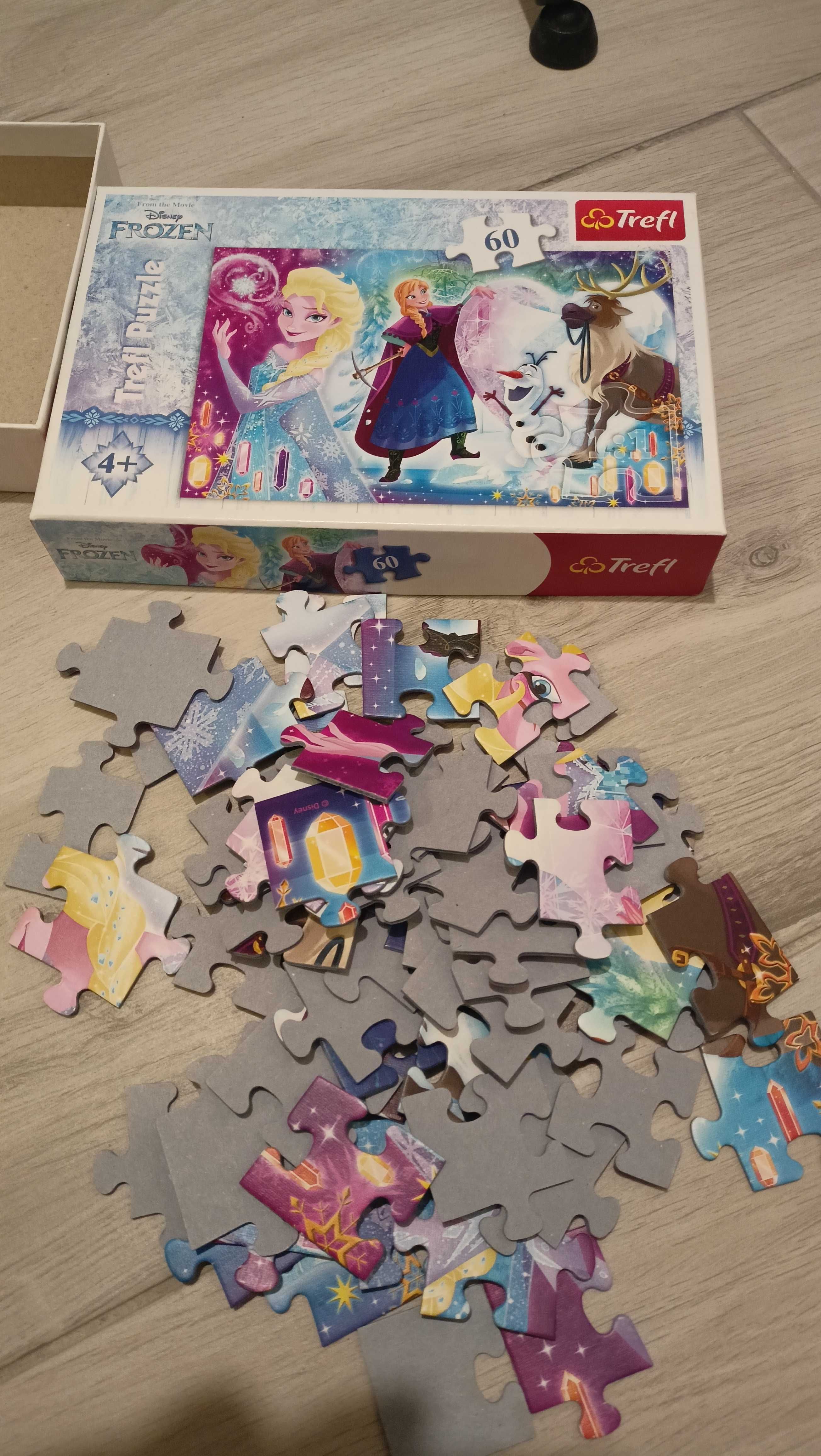 3x puzzle Disney Frozen zestaw