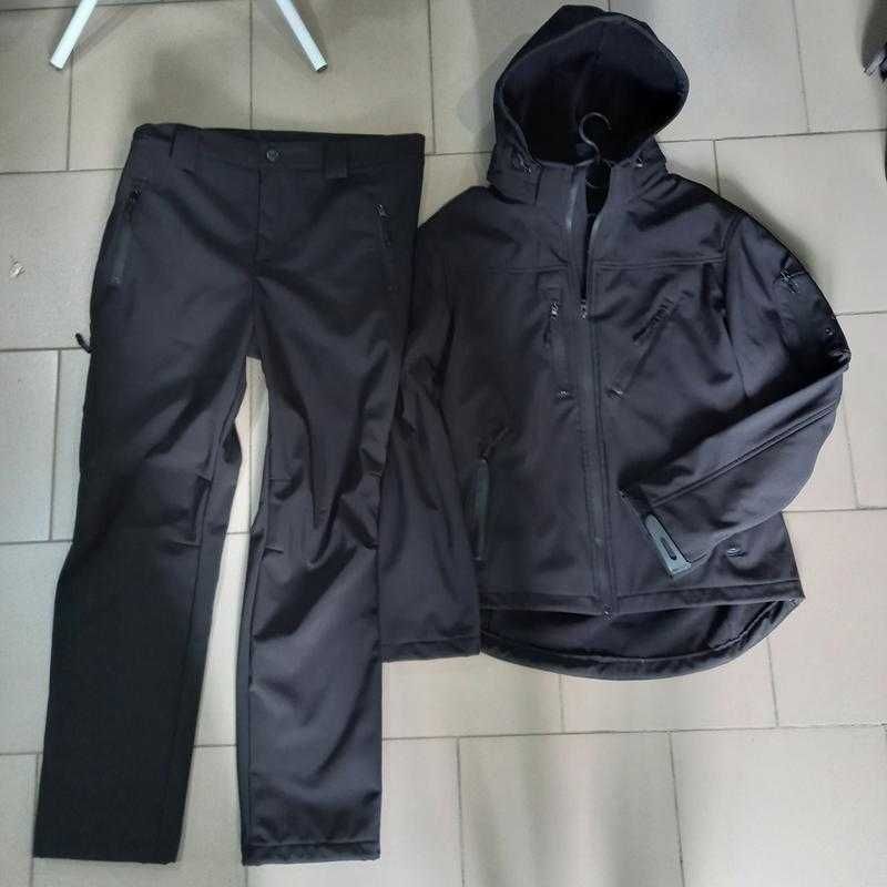 Размер M softshell костюм на флисе мультикам, куртка + штаны