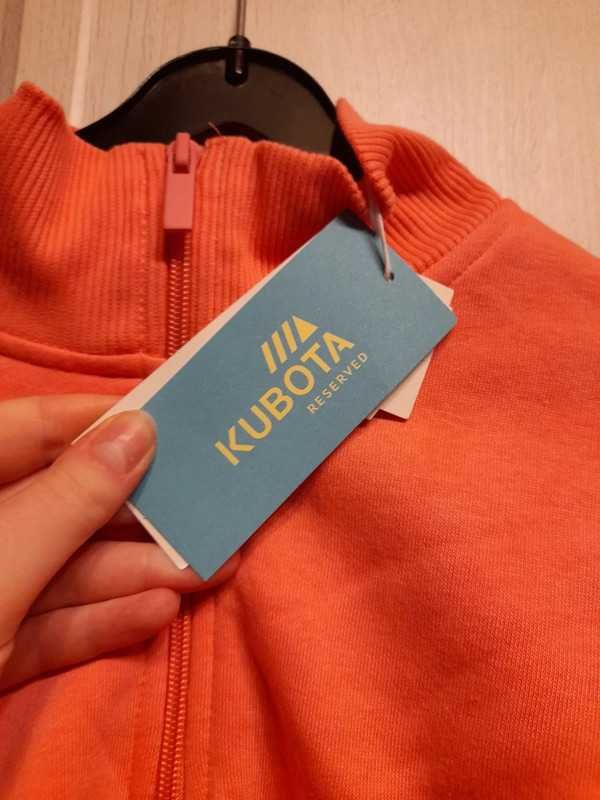 Różowa bluza krótka kubota rozm M