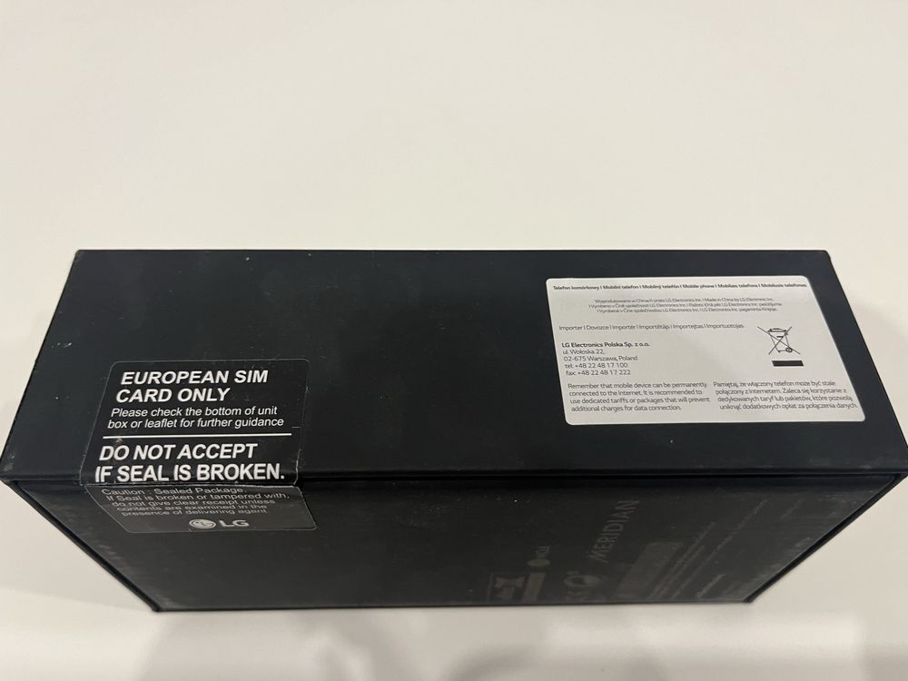 LG G8s ThinQ 128 GB Mirror Black