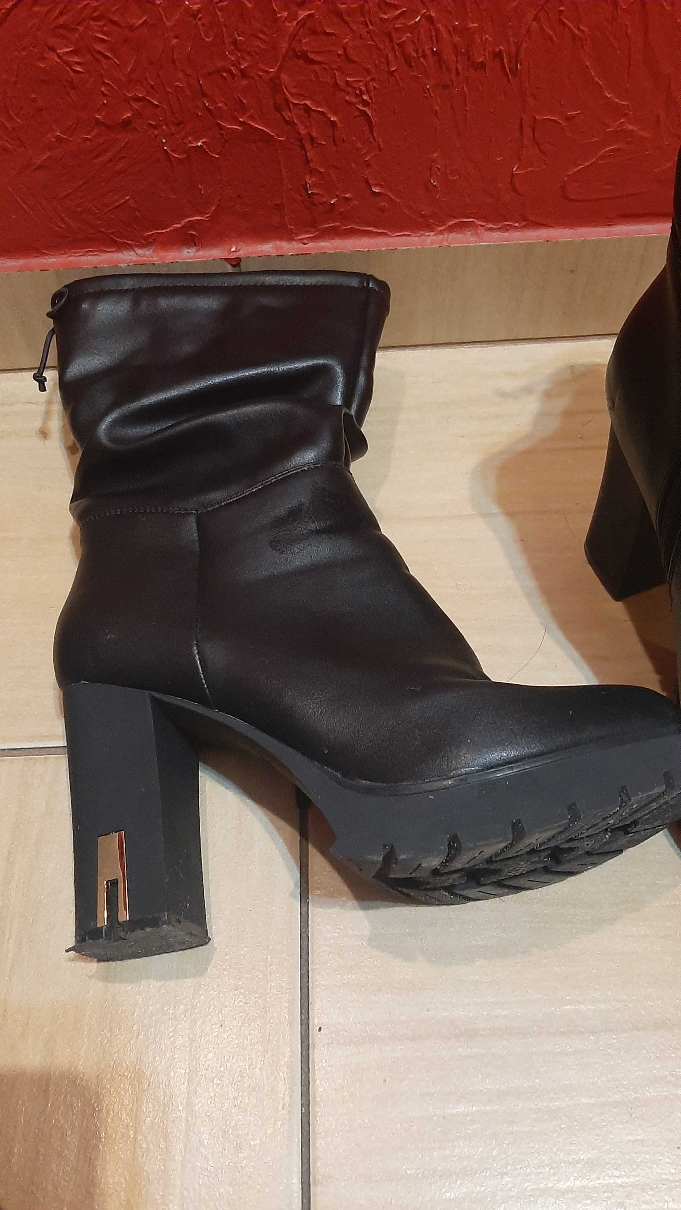 Buty kozaczki r 39 Jenny Fair zimowe wyższe