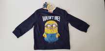 Nowa bluza / bluzka Minionki 6-9 M 74