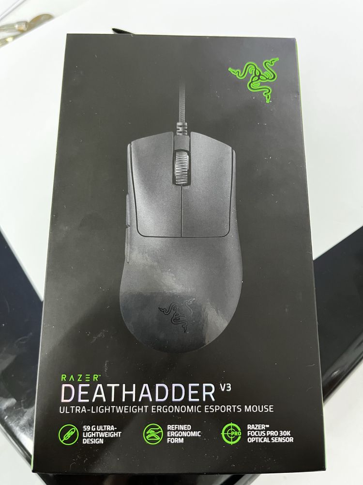 Продам RAZER DeathAdder V3 на гарантії