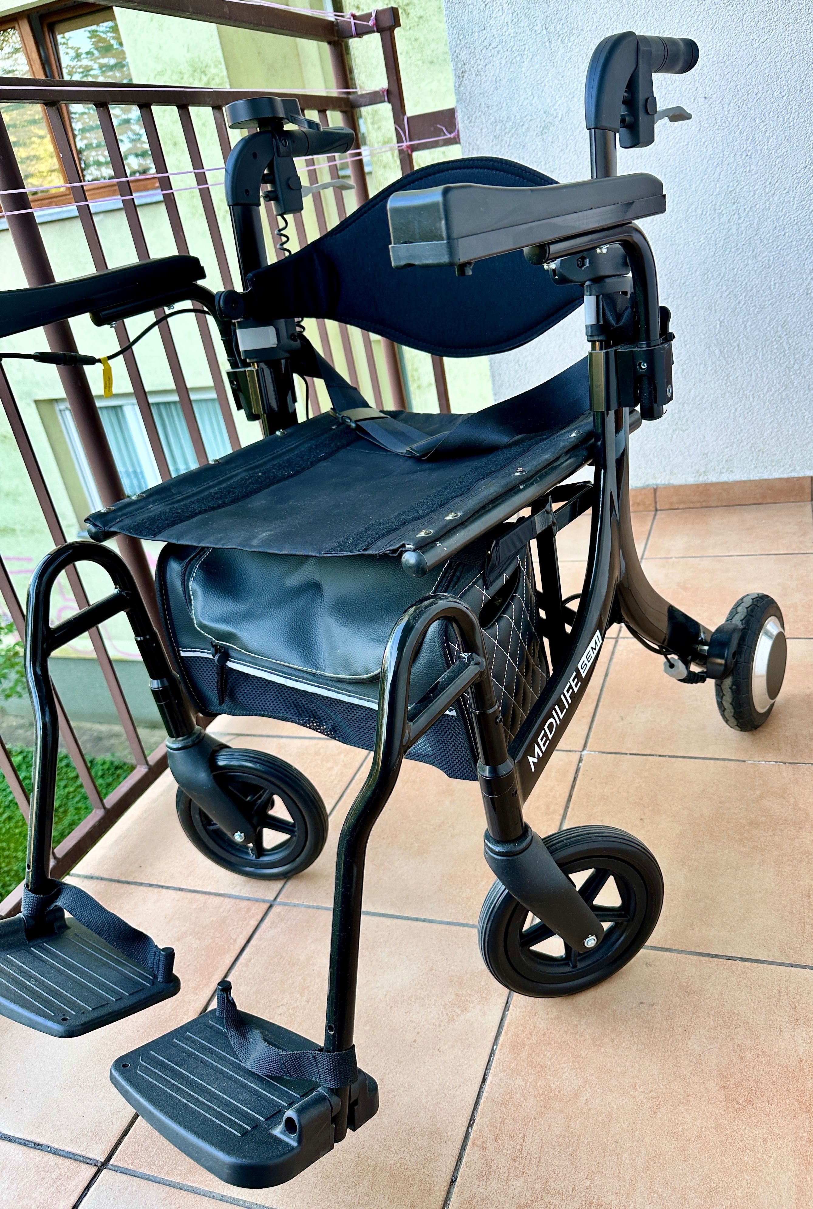 Wózek inwalidzki elektryczny, Multiplus Vitea Care + duże siedzenie