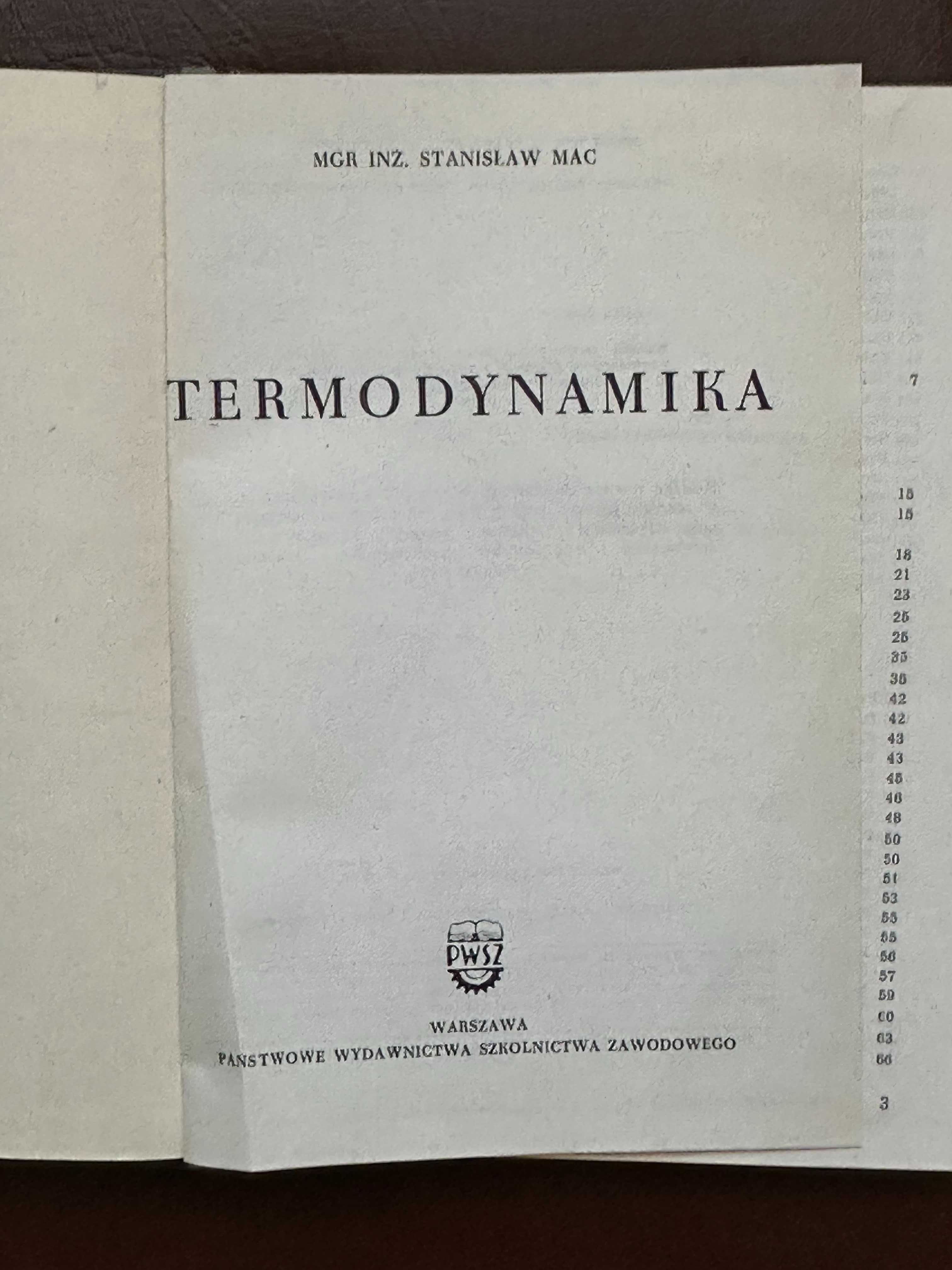 Termodynamika Stanisława Maca
